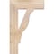 Ekena Millwork Funston Block Smooth Bracket, Douglas Fir, 5 1/2"W x 22"D x 34"H BKT06X22X34FST05SDF - alternate 2